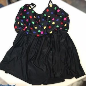 SIRENA Vintage Polka Dots One Piece Swim suit 18